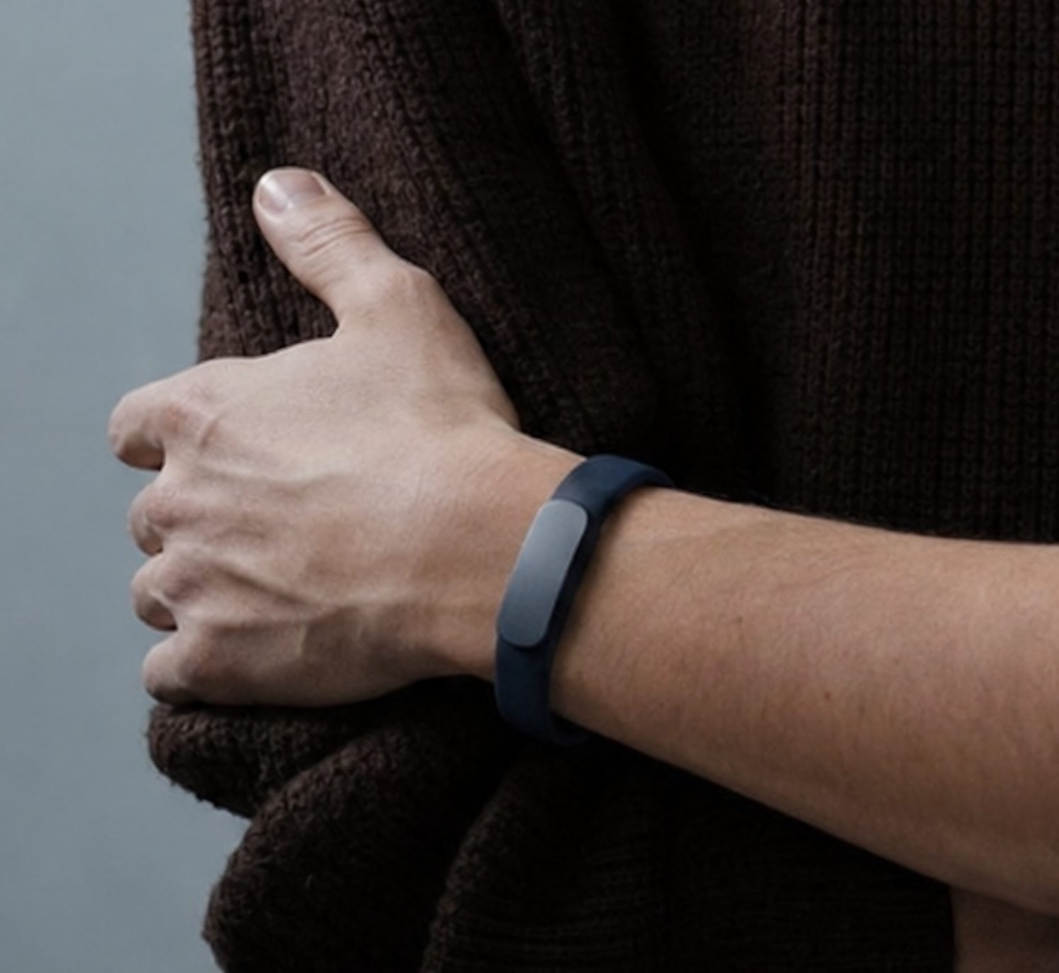 Close-up of the Larkin wristband and its hardware